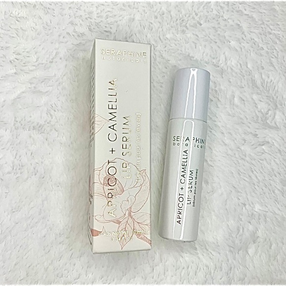 Seraphine Botanicals Apricot + Camellia Lip Serum Full Size New Clearance - Picture 2 of 3